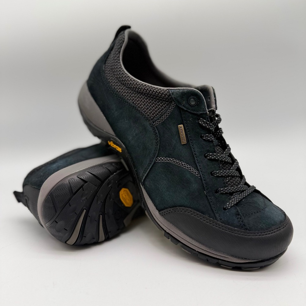 Dansko Paisley Womens 10 Navy Suede Waterproof Walking Hiking‎ Vibram Shoes
